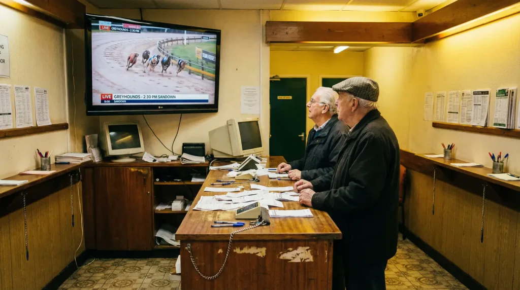SIS and Sky Sports UK greyhound racing broadcast coverage